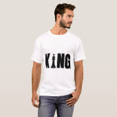T-Shirt Roi d'Échecs pour Hommes (Devant entier)