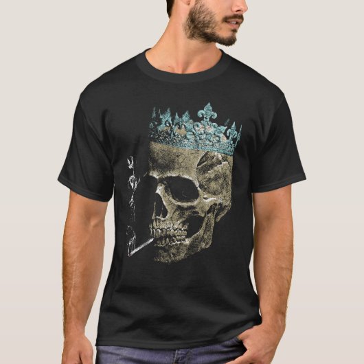 T-shirt Roi des cendres - Design gothique des vêtements de (Devant)