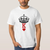T-shirt Roi des coeurs (Devant)