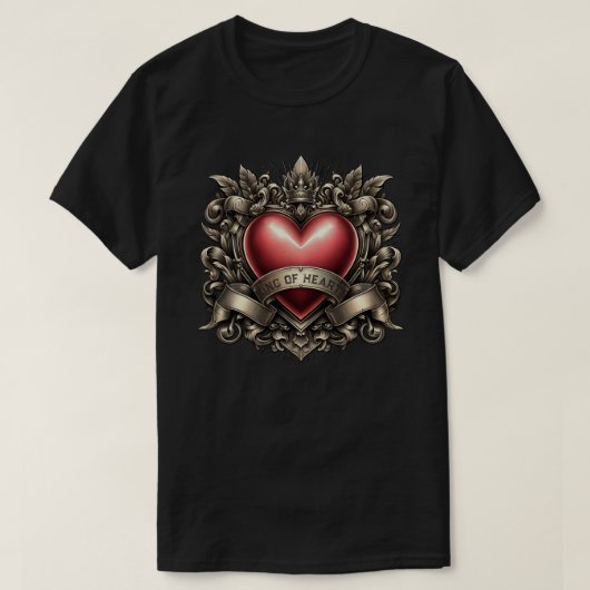 T-shirt Roi des Coeurs (Design devant)