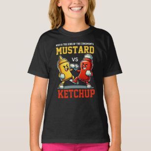 T-shirt Roi des condiments Mustard vs Ketchup Classic
