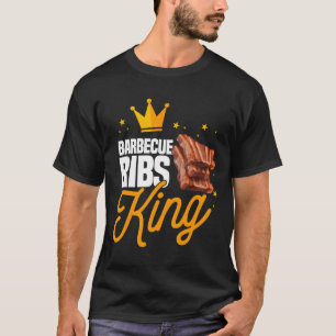 T-shirt Roi des côtes de barbecue drôle assaisonnement de