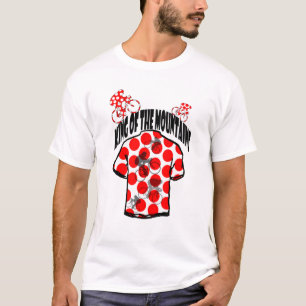T-shirt Roi des montagnes faisant un cycle en France 2014