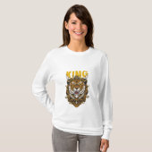 T-shirt roi des tigres (Devant entier)