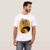 T-shirt roi d'Halloween (Devant entier)