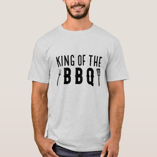 T-shirt Roi Du BBQ (Devant)