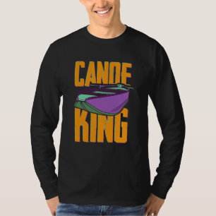 T-shirt Roi du canoë Kayak Canoë Pagaie Kayakiste