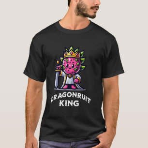 T-shirt Roi du Fruit du Dragon Drôle Amateur de Pitaya