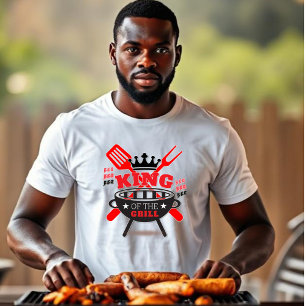 T-shirt Roi du Grill - BBQ