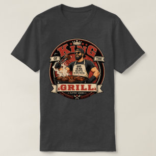 T-Shirt Roi du Grill   Fête des Pères Grillades