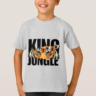 T-Shirt Roi du Jungle Garçons Tigre