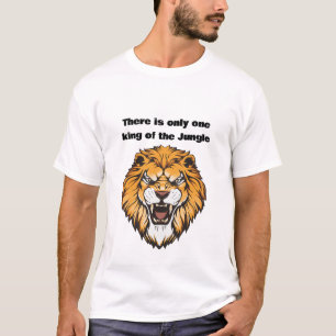 T-Shirt Roi du Lion de la Jungle