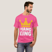 T-shirt Roi du piano (Devant entier)