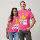 T-shirt Roi du piano (Unisexe)