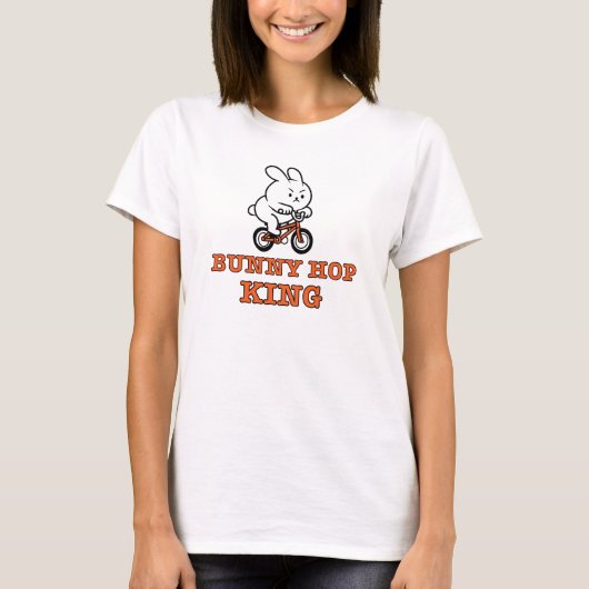 T-shirt Roi du saut de lapin (Devant)