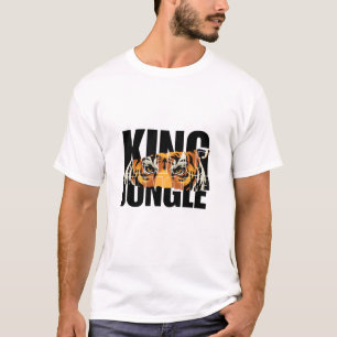 T-Shirt Roi du Tigre de la Jungle