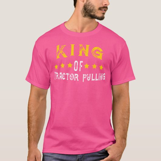 T-shirt Roi du tracteur (Devant)