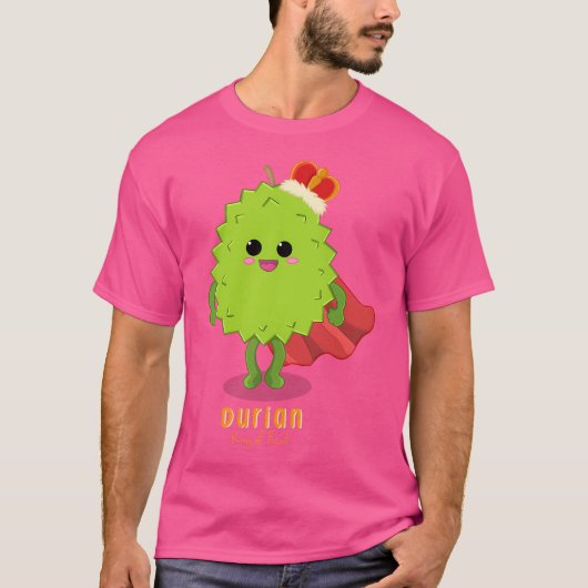 T-shirt Roi Durian De Fruit (Devant)