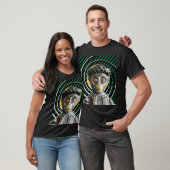 T-shirt Roi en spirale de singe (Unisexe)