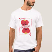 T-shirt roi et reine de mon coeur (Devant)