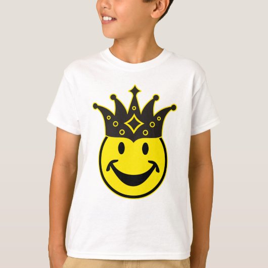 T-shirt Roi jaune + votre dos. & idées (Devant)