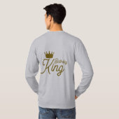 T-shirt roi lion (Dos entier)