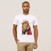 T-shirt roi lion (Devant entier)