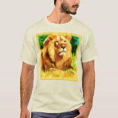 T-shirt Roi Lion Dans La Forêt. Commandez dès maintenant (Devant)