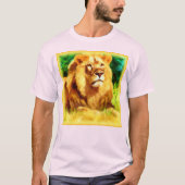 T-shirt Roi Lion Dans La Forêt. Commandez dès maintenant (Devant)