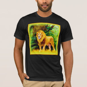 T-shirt Roi Lion Dans La Jungle. Commandez dès maintenant