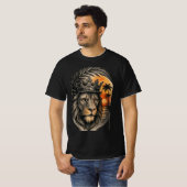 T-shirt Roi Lion Force Graphique (Devant entier)