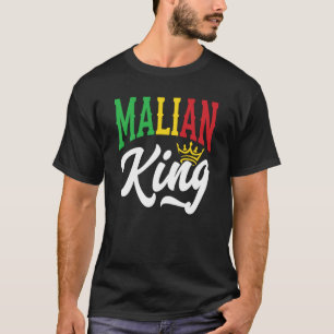 T-shirt Roi malien Mali Malien Drapeau malien