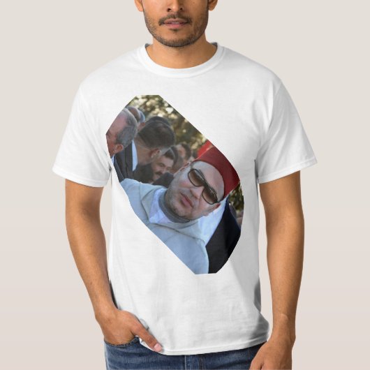 T-shirt roi mohammed vi (Devant)