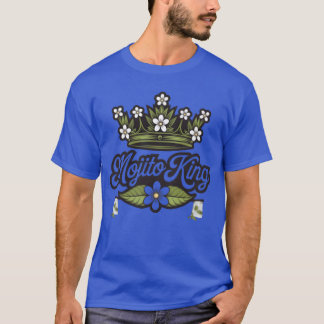 T-shirt Roi Mojito Aime Mojitos Cadeaux Garçons Rétro