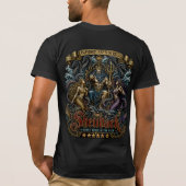T-shirt Roi Neptune de l'US Navy Shellback (Dos)