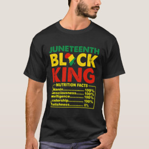 T-shirt Roi Noir Juneteenth
