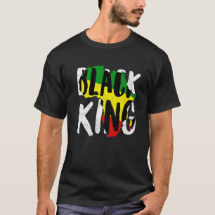 T-shirt Roi Noir Pour Les Garçons Hommes Histoire Mois Afr