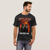 T-shirt roi pour un jour (Devant entier)