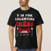 T-shirt Roi/Reine des Coeurs : Checkmate Your Way to Love (Devant)