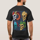 T-shirt roi sauvage (Dos)