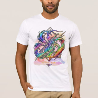 T-shirt Roi Singe Arc-en-Ciel Hexa Crest