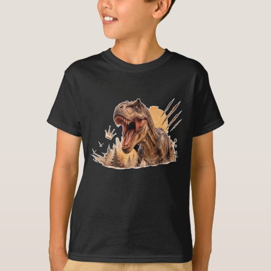 T-SHIRT ROI T.REX (Devant)