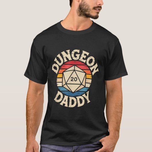 T-shirt Role Playing Gamer Dad Rpg Master Tabletop Funny R (Devant)