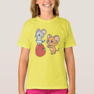 T-shirt Rollage Anime Tuffy et Jerry Apple