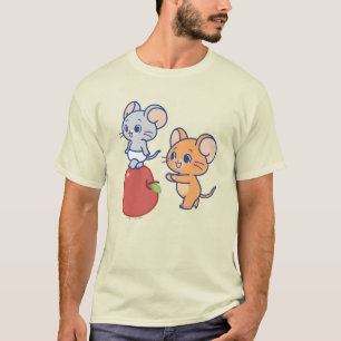T-shirt Rollage Anime Tuffy et Jerry Apple
