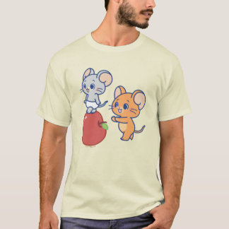 T-shirt Rollage Anime Tuffy et Jerry Apple