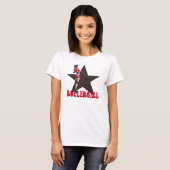 T-shirt roller derby Diva (Devant entier)