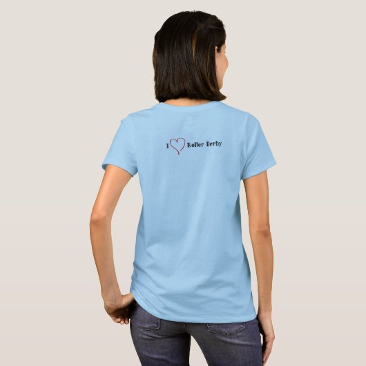 T-shirt Roller Derby Funny Geeky dans votre pack bloquant  (Dos entier)