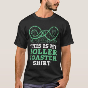 T-shirt Roller Dessous de verre Crew Amusement Park Fans D