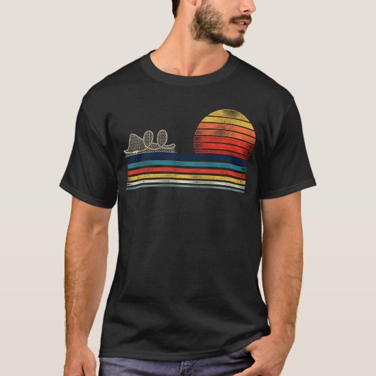 T-shirt Roller Dessous de verre Parc d'attractions Roller (Devant)
